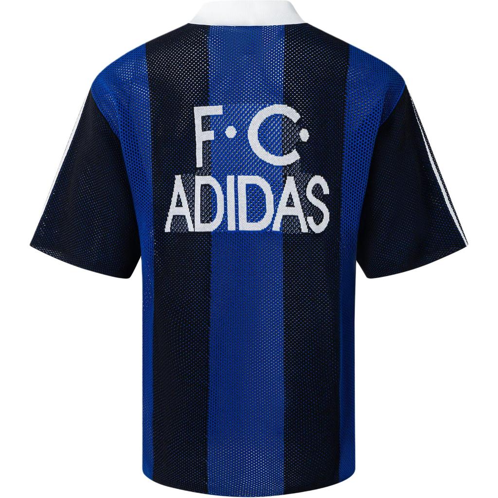 adidas Рубашка поло с коротким рукавом Originals Blokecore, унисекс, черный цвет JL5986