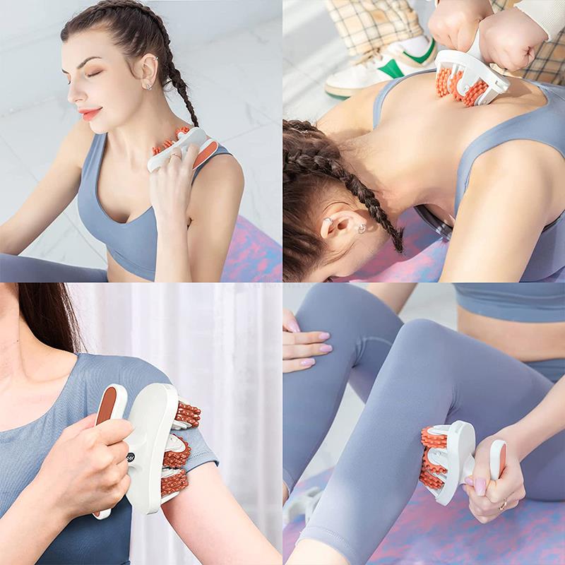 Round Massager Roller For Waist Abdominal Muscles Ring Leg Clip Stovepipe  To Clear The Meridian Portable Cellulite