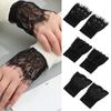 Decorative Gloves Arm Cover Fake Sleeve Ruffles Elbow Sleeve Detachable Sleeve Cuffs Lace Cuffs