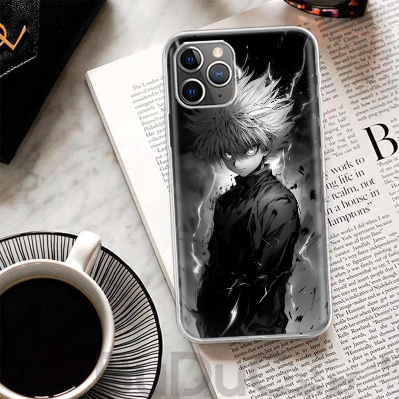 Чехол Hunter X-Hunters Killua для iPhone 17 Air 16 16E 15 Pro Max 14 Plus 13 Mini Чехол для телефона 12 11 7 8 SE Индивидуальная печать