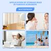 Wholesale Holographic Blue Waterproof Makeup Bags Fashion Printed Cosmetic Gift Zippered Toiletry Storage Pouch for Daily Use