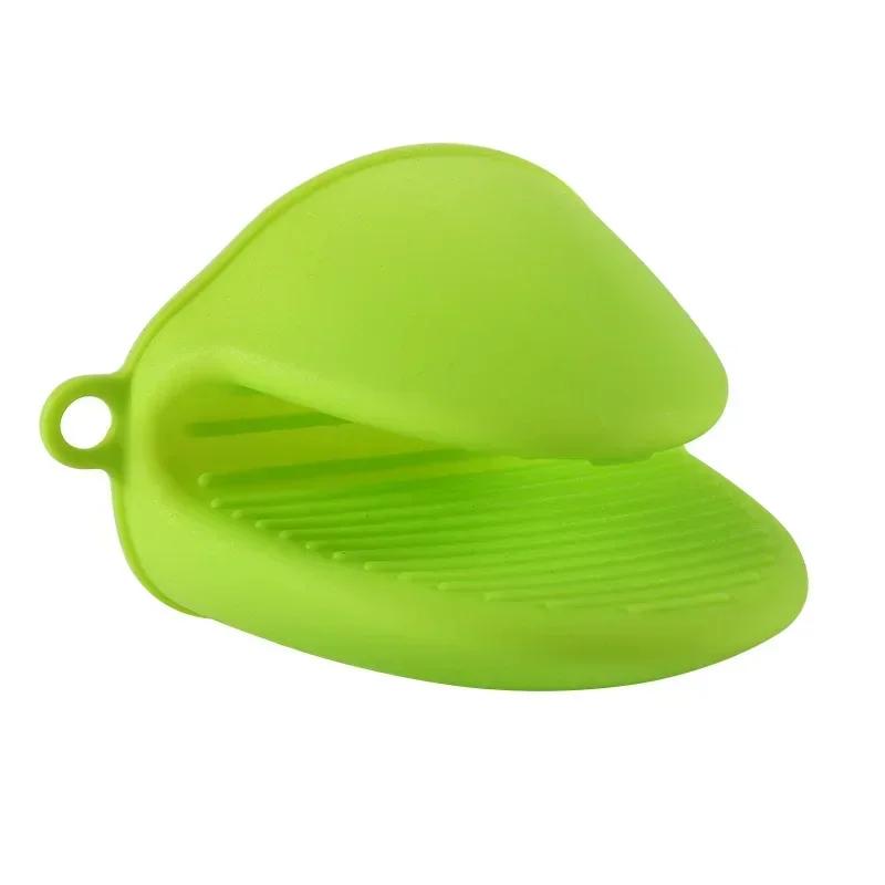 1 шт. Силиконовые прихватки термостойкие, прихватки для кухни, готовки и выпечки, защитные накладки для пальцев для кастрюли, аэрофритюрницы