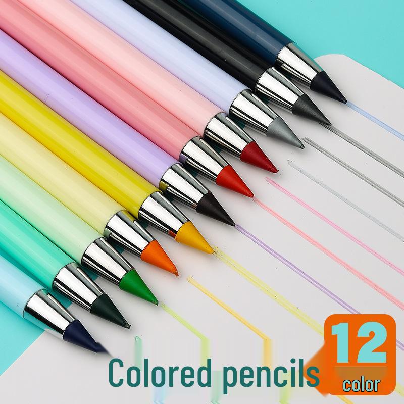 Вечный карандаш без чернил Black Technology - Цвета макарон, Никогда не требует заточки, Прочный и долговечный