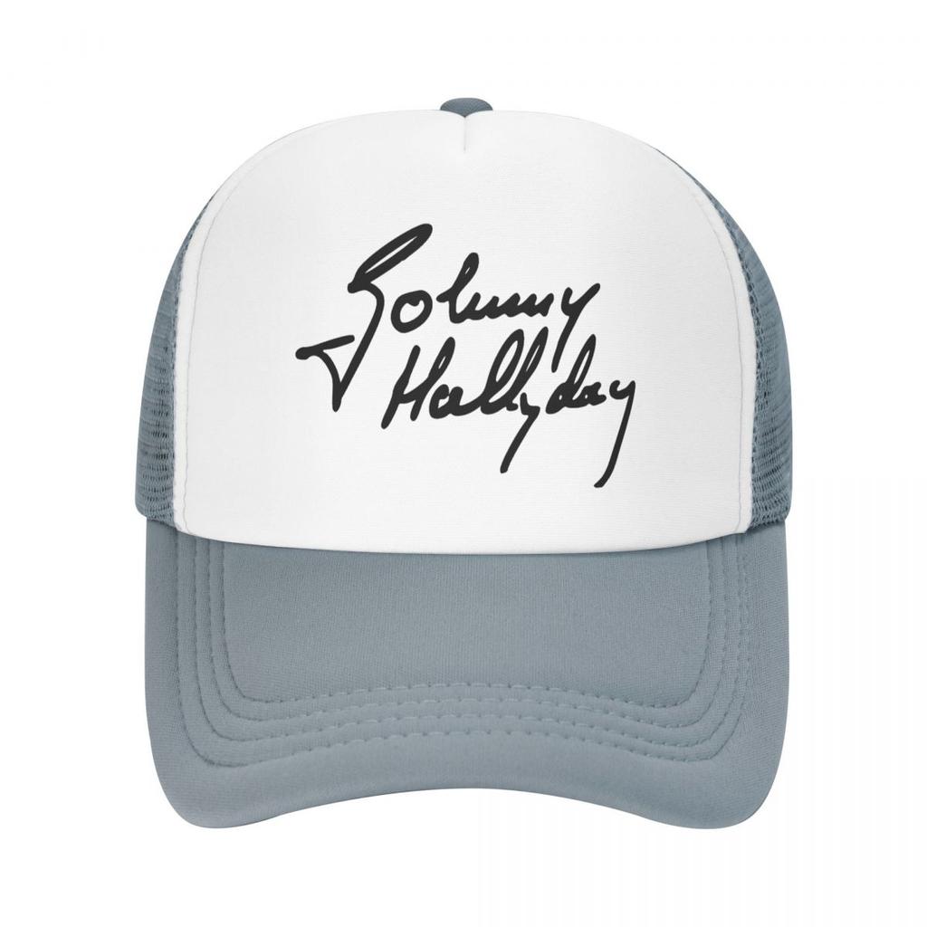 Персонализированная бейсболка French Legend Rock Johnny Hallyday, WoUnisex, унисекс, дышащая шляпа дальнобойщика, уличные кепки Snapback, летние шапки