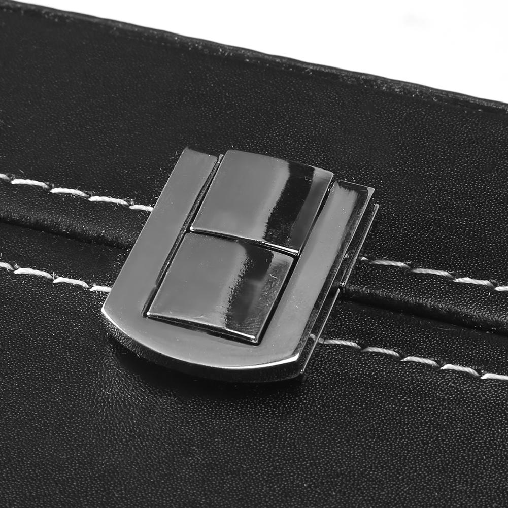 1Pc High Grade 6 Slots PU Leather Box Case For Watch Jewellery Display Storage Organizer Hot