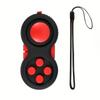 Fidget Pad with 8 Fidget Functions, Fidget Controller Stress Reducer, Fidget Toy Cube Relieves Stress and Anxiety Toys