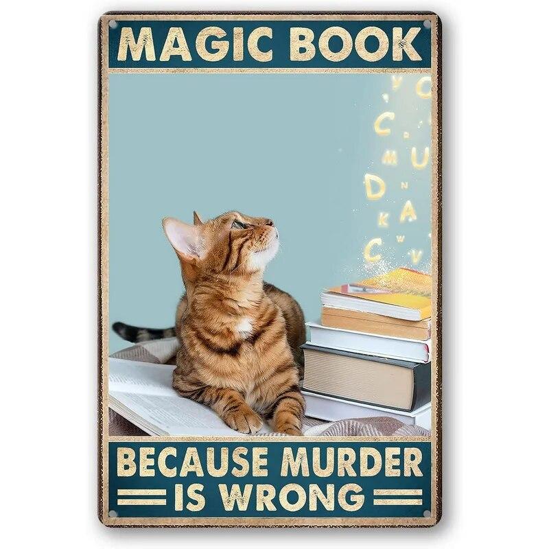 Нет кофе, нет работника, кот, металлические жестяные таблички, подарок для любителей кошек, винтажная табличка, металлический человек, пещерный бар, паб, клуб, кафе, украшение на стену дома