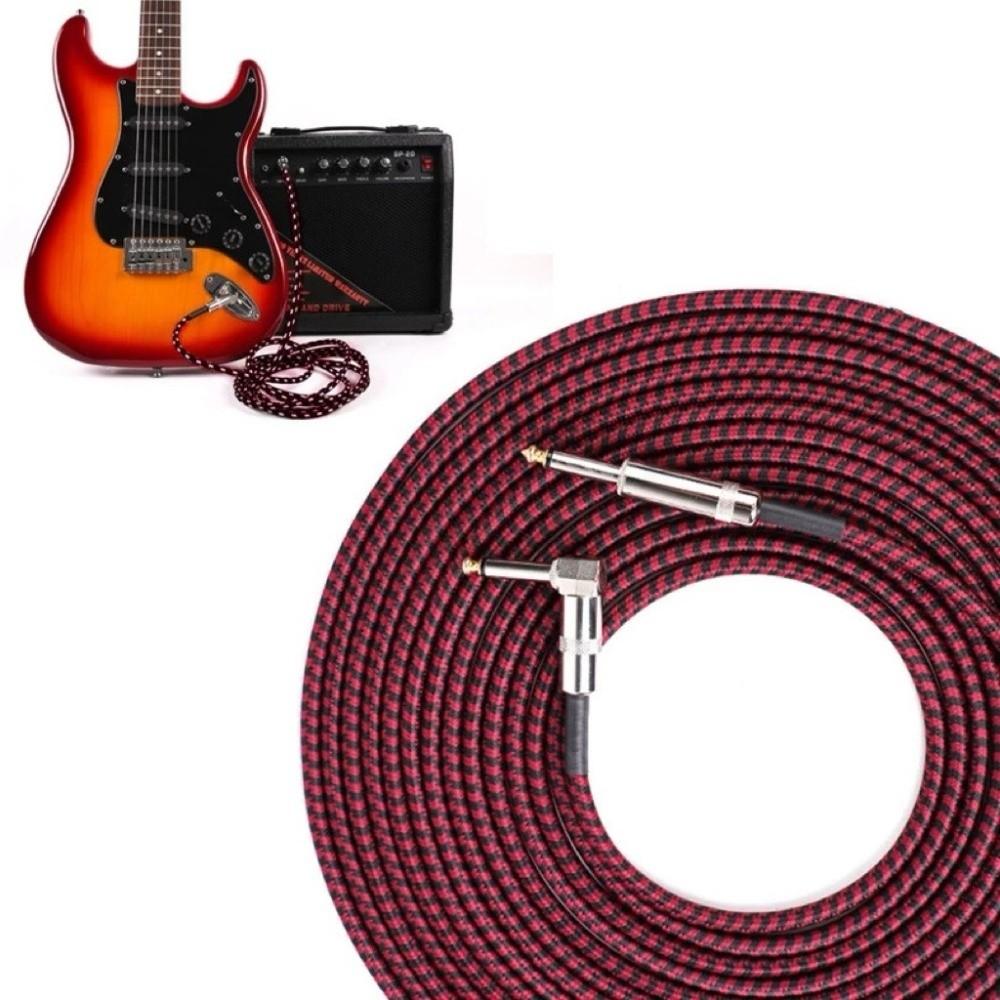 Mono Cable Electric Guitar Cable Metal Head Noise Reduction Cable  Live Performance