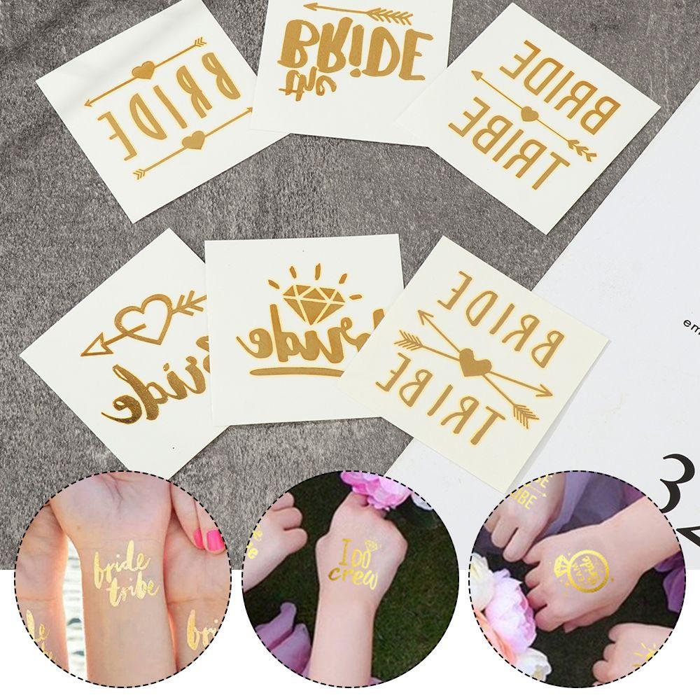 Наклейка для мальчишника, татуировка для невесты, украшение для вечеринки, свадебная команда, временная татуировка