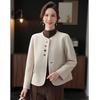 Mom's Autumn Clothes, Fashionable Little Fragrance Style Jacket, Middle-aged and Elderly Women's New Style, Rich Wife's Double-sided Top