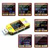 UM24/UM24C UM25/UM25C UM34/UM34C Type-C USB Вольтметр Амперметр Измеритель сопротивления Тестер напряжения и тока зарядки Цветной ЖК-дисплей