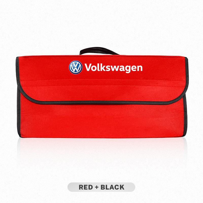 Car Boot Storage Box Tool Organizer Collect Case For Volkswagen VW polo Golf T5 Caddy T4 Touran Golf GTI Passat Scirocco Tiguan zw9