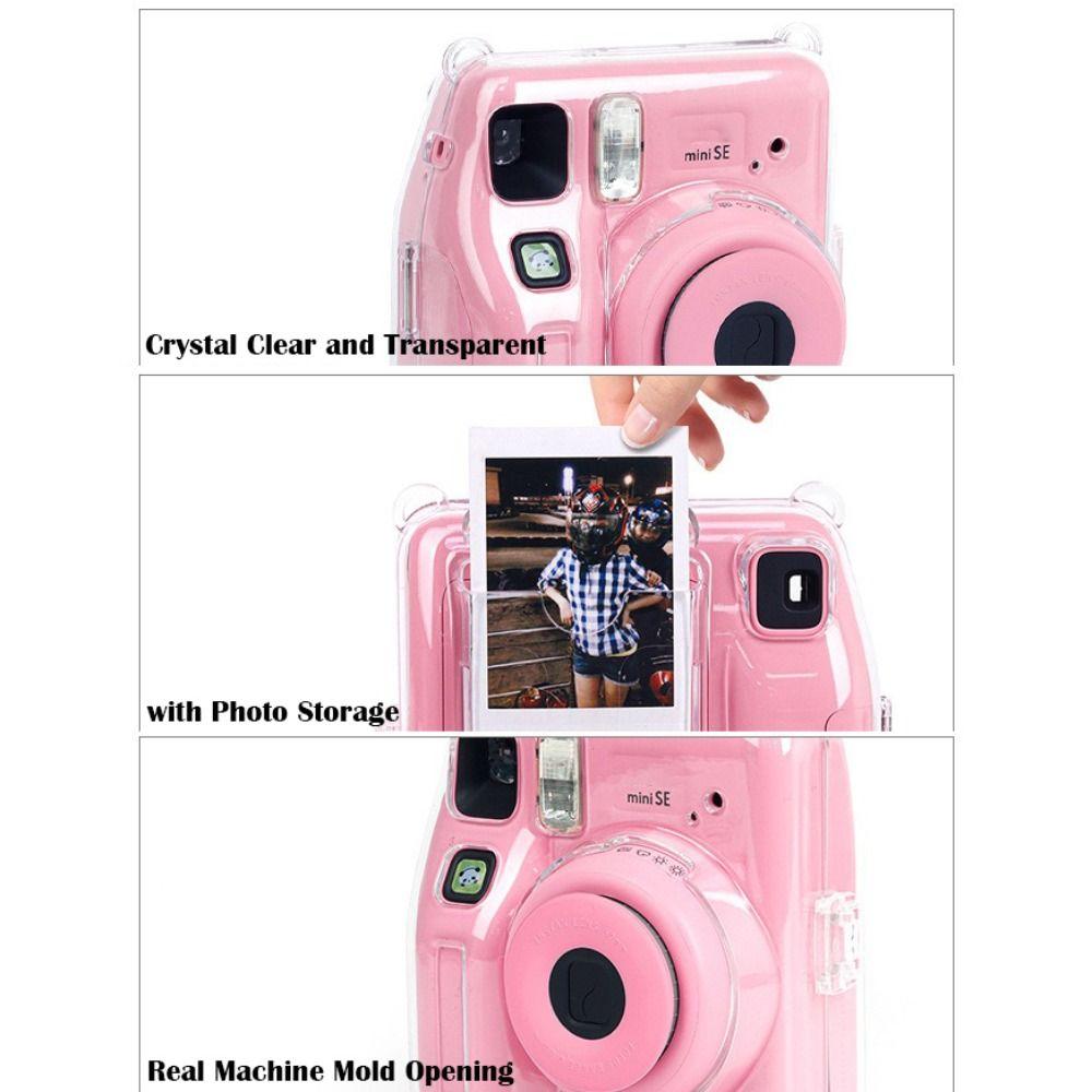 Sticker Protective Cover Transparent Camera Bag New Photo Storage for Fujifilm Instax Mini SE