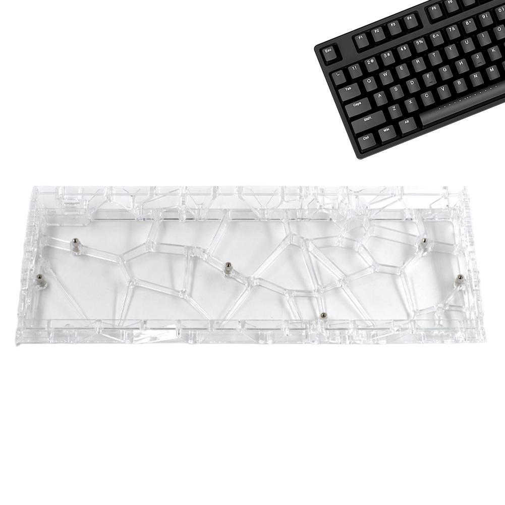 60 Transparent Hollow Keyboard Shell/Inner Sheath Wired Bluetooth Replacable Space for Cherry MX Switches Mechanical keyboard