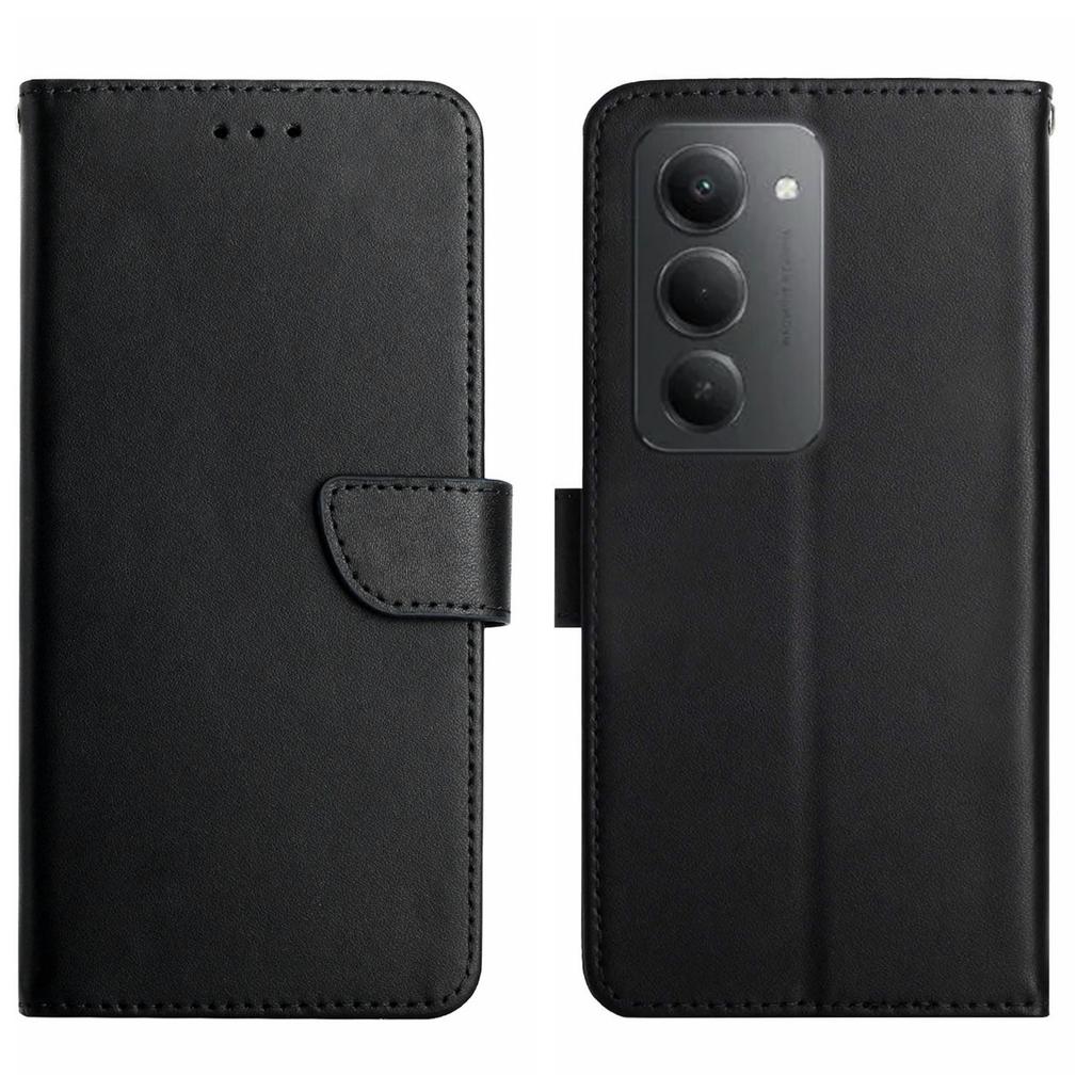 Для Xiaomi Redmi 15 4G (США) (171 мм) Чехол для телефона из натуральной коровьей кожи с текстурой наппа.