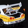 1/18 Nissan Skyline Ares GTR R34 Alloy Modified Wide Body Sports Car Model Diecast Raing Vehicle Car Model Sound Light Kids Gift