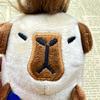 Creative Cute Stuffed Capybara Keychain Long-haired Capybara Doll Pendant Capybara Worm Doll Pendant Keychain Plush Toy