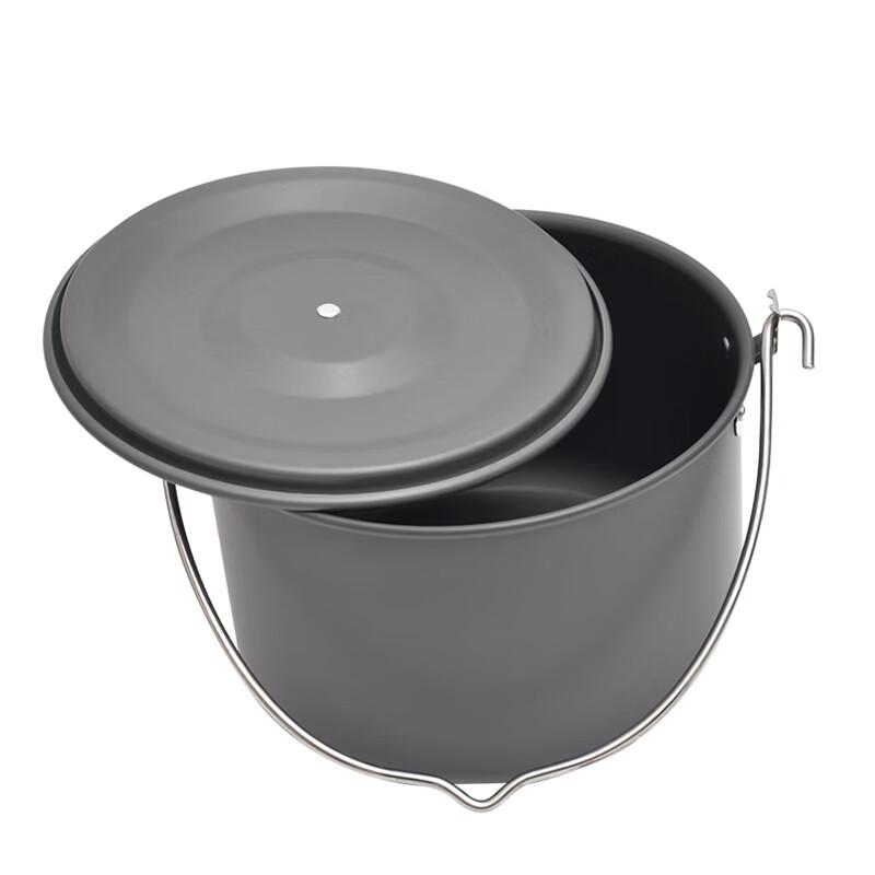 Кемпинговый подвесной котелок Jing Ren 4 л из алюминиевого сплава
