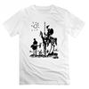 Picasso Art Painting Women T-Shirt Don Quixote Knight Vintage Women T Shirts Tees Short Sleeve Funny O Neck Graphic T Shirts Y2K