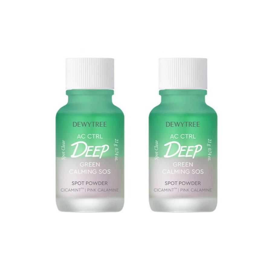 Dewytree AC Control Deep Green Успокаивающая точечная пудра SOS 21 мл*1 шт./2 шт.