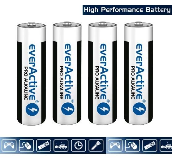 Aa / Lr6 Alkaline Batteries - 4 Pcs.