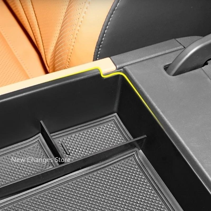 Для Geely Galaxy Starship 7 2025 2026 Авто Стайлинг Центральная Консоль Подлокотник Ящик для Хранения Отсек Органайзер Чехол Запчасти для Обновления