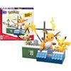 Megablock Pokemon World Adventure Pikachu Evolution Trio LEGO-совместимые блоки, разные цвета, популярные корейские игрушки для малышей