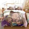 Новый комплект постельного белья Dragon Quest Односпальный Полуторный Двуспальный Евро Кинг-сайз Комплект для спальни Взрослый Ребенок Пододеяльник Наборы Аниме