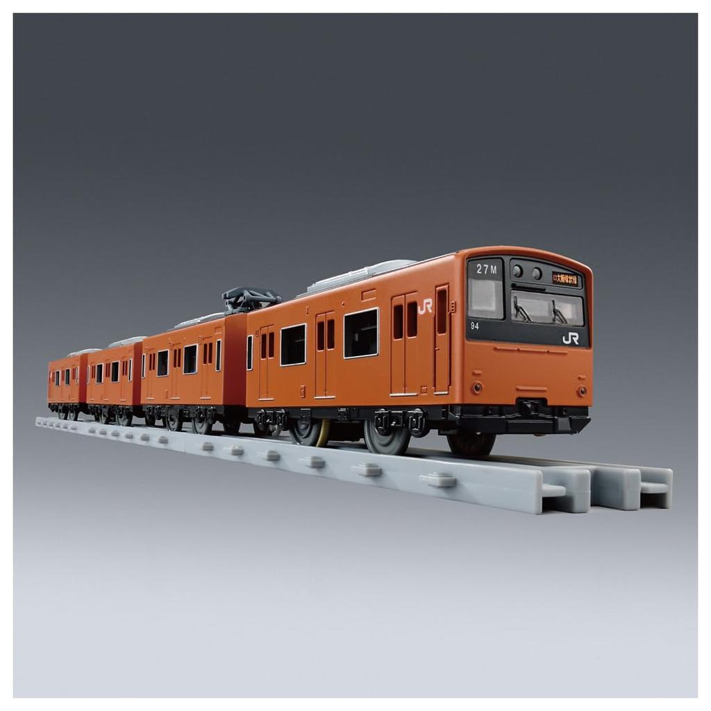 TAKARA TOMY Plarail Real Class 201 Series Пригородный поезд Запад (JR Япония, Оранжевый)
