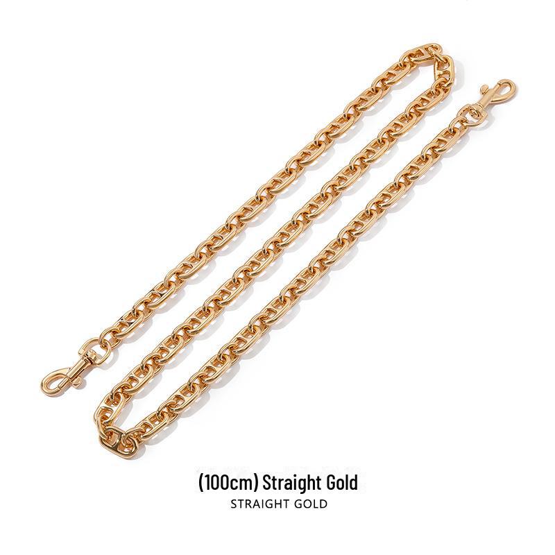 Женская сумка-слингер подмышкой с коротким ремешком и декоративной цепочкой, SP-21, совместима с сумками-седлами GU Chi.