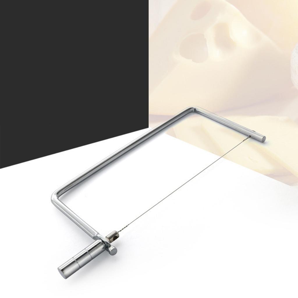 Нержавеющая Сталь Сырный Слайсер Резак Нарезка Подача для Очистки Сырный Слайсер Проволочный для Кухни Сырная Доска Проволочный Слайсер Резак