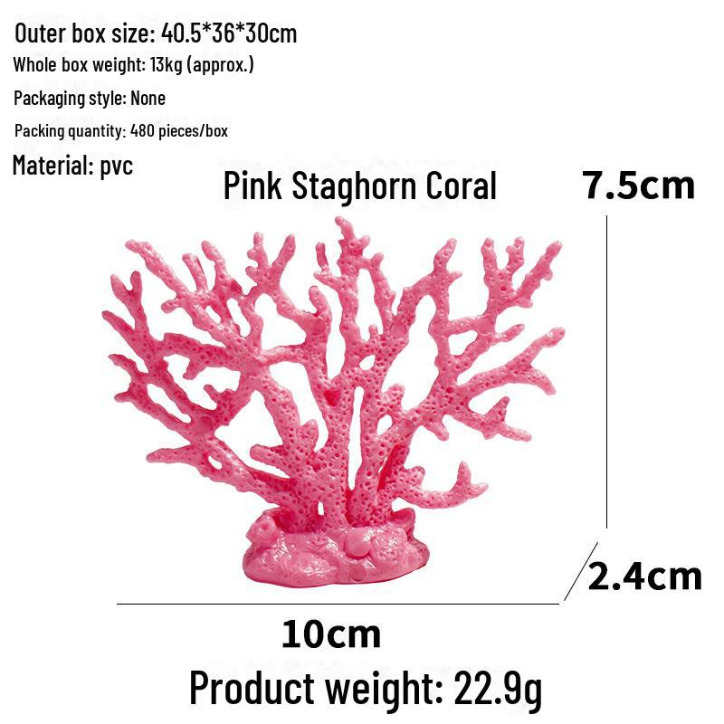 Small Soft Coral Fish Tank Ornament - Aquarium Landscaping Decoration
