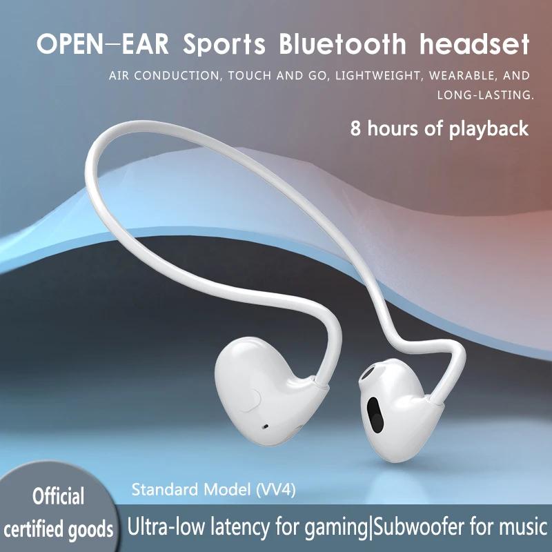Sports Bluetooth 5.3 Earphones Wireless Headphones Touch Control Headset HiFi Stereo Earbud With Microphone for Huawei Xiaomi