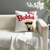Kwaii Anime BBuldak RRameSn Pillow Case Natural Linen Organic Fabric DoubleSided Printing Sofa Home Decor Cushion Cover