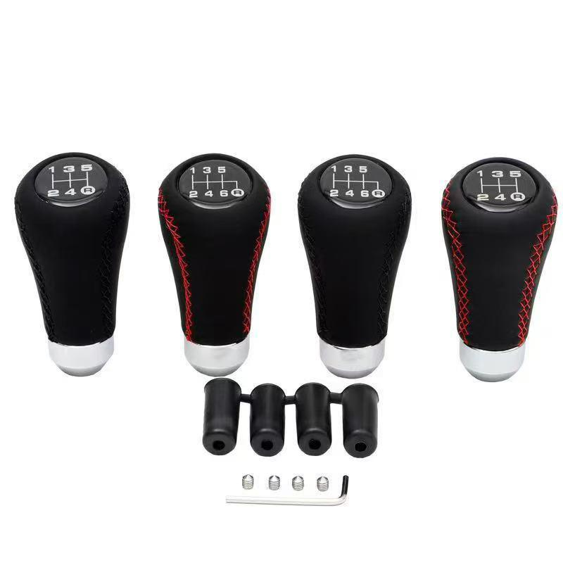 universal 5-speed gear shift, handball transmission, gear shift lever, PU gear lever, wave stick head accessories
