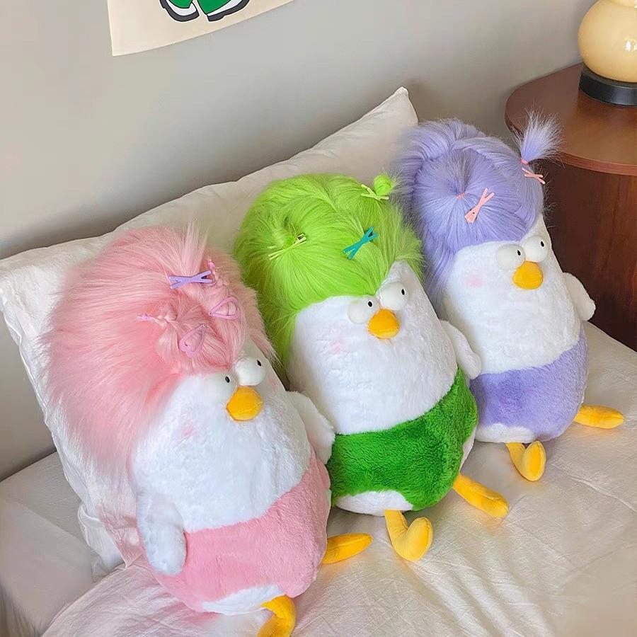 Exploding Head Chicken Plush Toy With Short Pile Cotton For Kids And Teens Gift