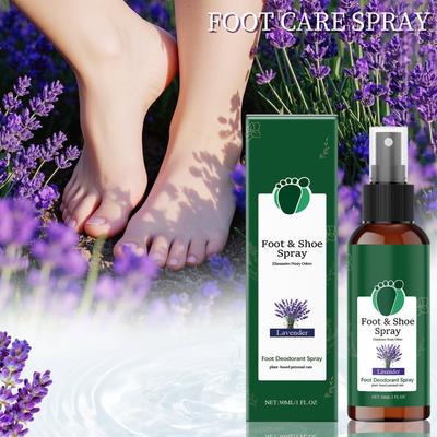 Athlete's Foot, натуральный травяной дезодорант-спрей для ног, подходит для большинства дезодорантов для ног, лечит зуд и запах(30мл)