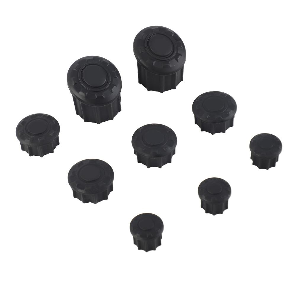9pcs Rustproof Frame Hole Plug Side Body Frame Panel for BMW R1200GS LC Adventure 14-18 Motorcycle
