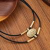 2Pcs/Set Large Necklace Pendant Bohemian Necklace Chain Choker New Necklace Bracelet Set