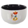 Les Trésors De Lily [A1457] - White Multicolored 'Arty' Ceramic Bowl - 12x7 Cm