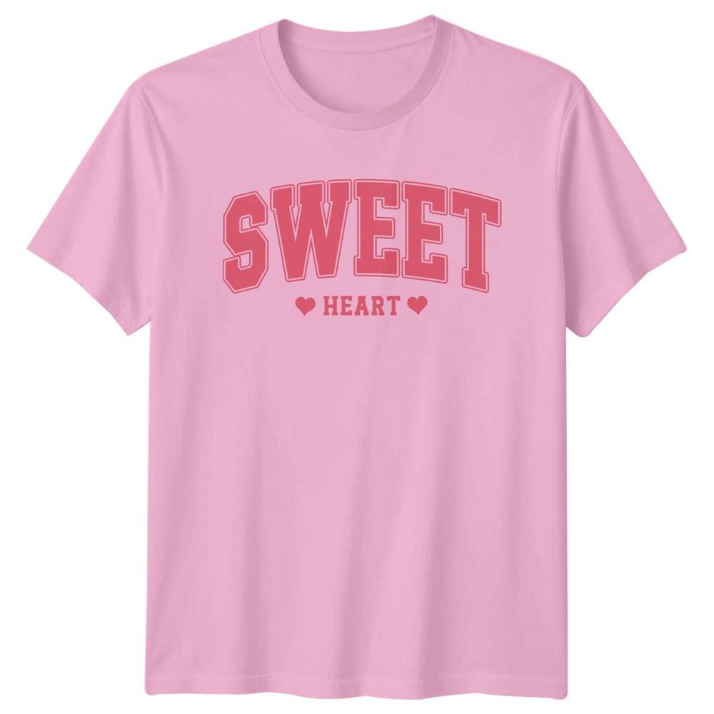 Sweet Heart Affection Words Phrases Unisexs Unisexs Graphic Tee