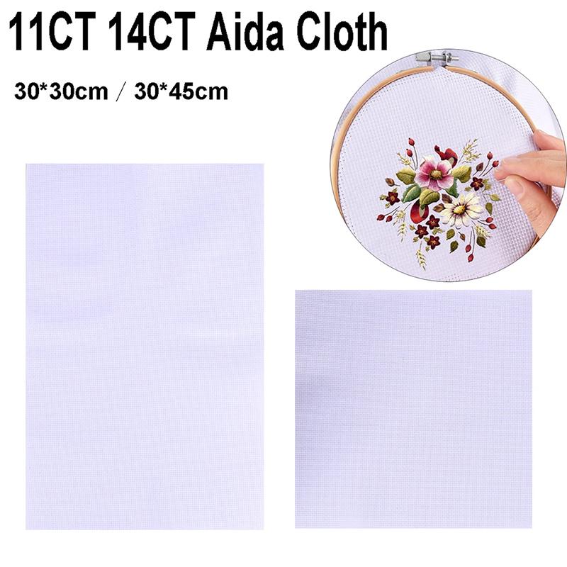 11Ct 14Ct ткань Aida, вышивка крестиком, ткань для рукоделия своими руками, ткань для шитья