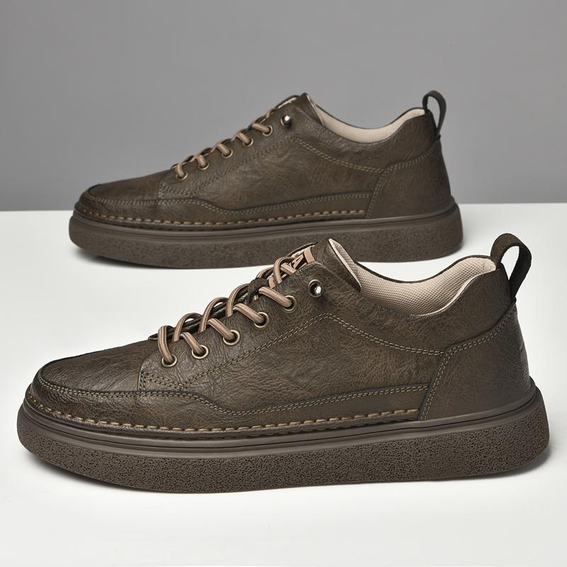 Мужские туфли-оксфорды из натуральной кожи, удобные кроссовки для отдыха на природе, повседневная обувь ручной работы, официальная обувь в британском стиле