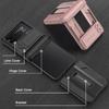 Магнитная шарнирная крышка объектива для Samsung Galaxy Z Flip 4 5g, чехол с кронштейном, жесткий противоударный защитный чехол для Samsung Z Flip4