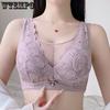 Бюстгальтер против провисания Женский летний без бретелек Тонкая чашка Стиль Большой размер Без косточек