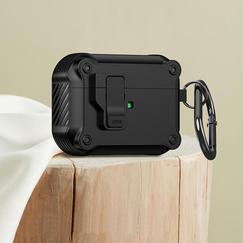 Чехол с замком безопасности для AirPods Pro 2 3 Чехол для AirPods Pro2 Pro 2nd Gen Чехол Противоударный чехол Air Pods Pro airpods3 Funda