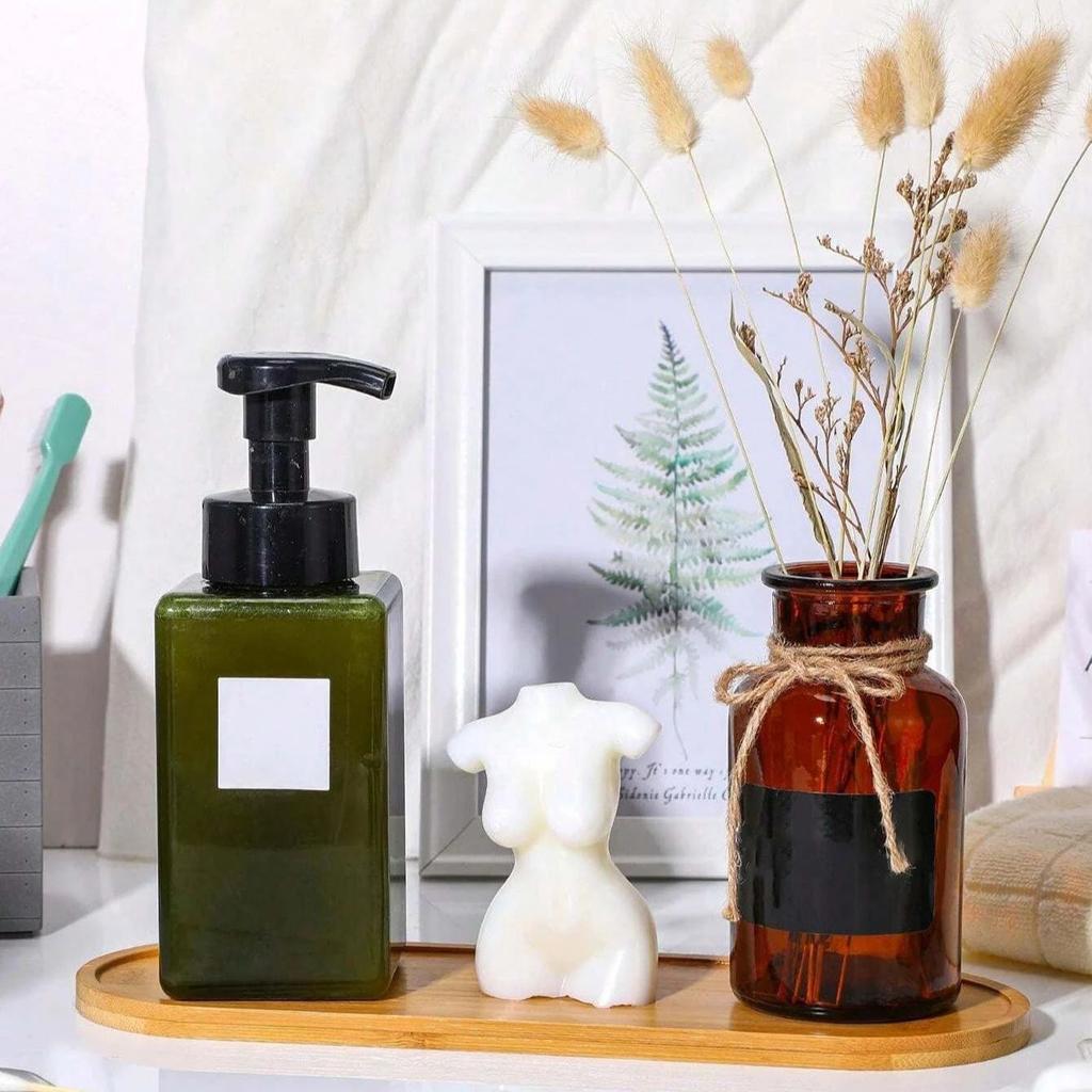 Подставки под чашки из бамбука, дозатор мыла, поднос, органайзер для украшений, свечей, цветочный горшок, круглый поднос, декор для кухни и ванной комнаты