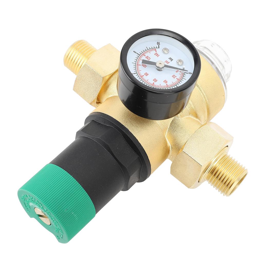 Редуктор давления воды G1/2 DN15 Клапан регулирования давления воды Латунный редукционный клапан с 