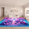 3D Beautiful Butterfly Large Area Carpet for Living Room Cartoon Kids Bedroom Sofa Doormat Floor Tapete Anti-slipDecor Alfombra