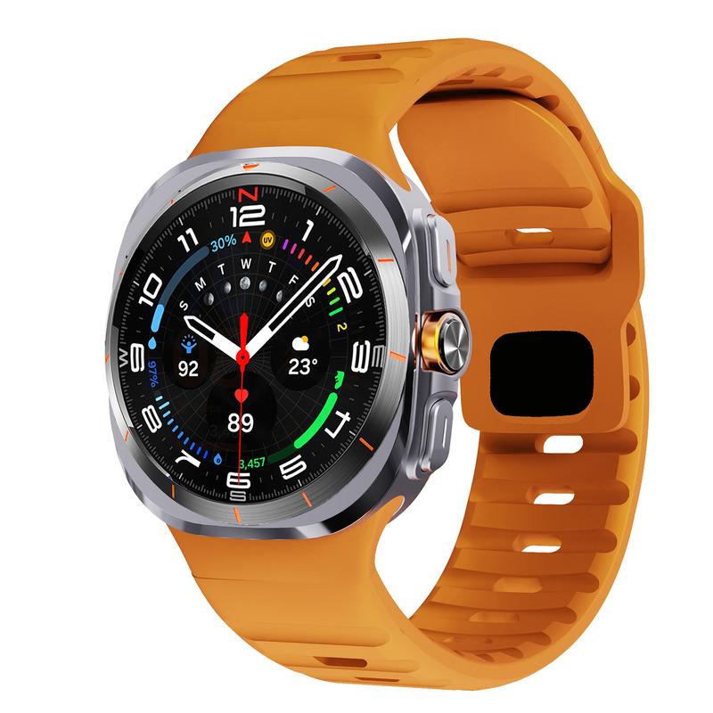 Для Samsung Galaxy Watch 7 Ultra Strap 47 мм Аксессуары correa Sport Силиконовый браслет для Samsung Galaxy Watch ultra band 47 мм